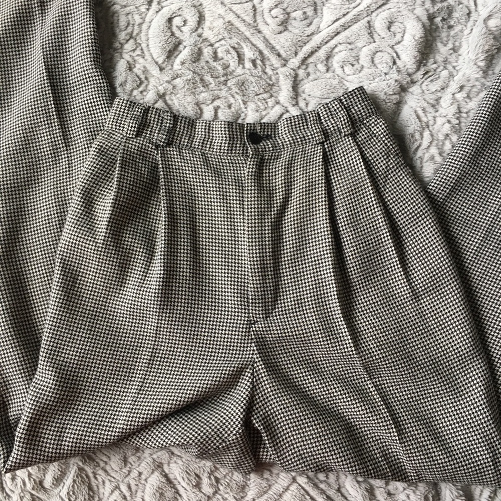 Vintage High-Waisted Pants